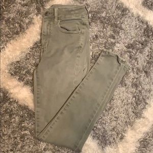 High waisted super stretch jegging